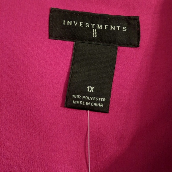 Pink button down blouse - Picture 2 of 2